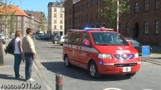 Copenhagen Command vehicle P2 Kobenhavns Brandvaesen [upl. by Ayikur]