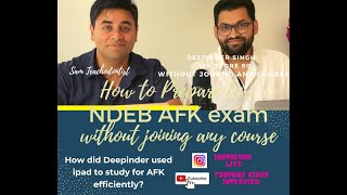 Selfstudy for NDEB AFK exam score 91 without joining any course IPAD use for digital notetaking [upl. by Swec19]