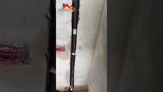 Ac drain pipe fitting tips during construction construction constructiontips importanttips [upl. by Aldwon]