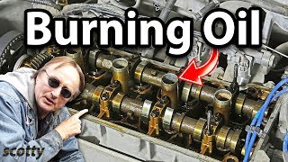 How to Fix a Car Engine that Burns Oil for 10 Bucks [upl. by Aniar253]