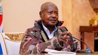 HE Museveni to Zimbabwe soldiers at State House quotThey give us conditions but we ignore themquot [upl. by Anilegnave]