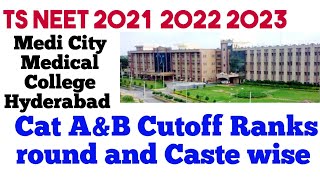 NEET 2023  MEDICITY Medical College NEET 2022 amp2021 CUTOFF MARKS amp RANKS  MEDICITY Medical College [upl. by Nylzaj624]