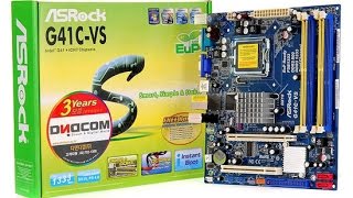 Ремонт материнской платы Asrock G41CVS [upl. by Vories]