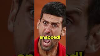 Djokovics ANGRIEST Moment 😡 djokovic sports tennis [upl. by Digdirb]