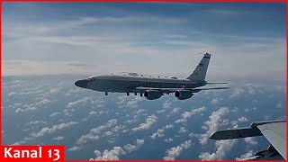 A US spy plane that can track Russia has arrived at the border with Russia [upl. by Rayburn434]