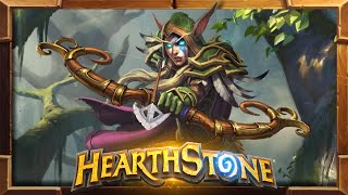 Hearthstone Alleria Windrunner Hero Skin Animations [upl. by Oakie990]