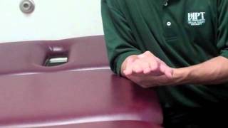 Wrist pronation stretch  HPT Huntington Physical Therapy 25703 [upl. by Otrebogad]