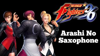 The King of Fighters 96  Arashi no Saxophone Iori Yagami Team Theme [upl. by Nylorak]