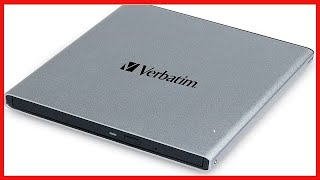 Verbatim External CD DVD Bluray Writer USB 30 MDisc Ready Compatible with Windows and Mac [upl. by Brass239]