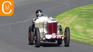 VSCC Prescott 2022 Long course MGs [upl. by Enneire]