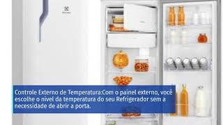 Refrigerador Electrolux Degelo Autolimpante 240L Branco 1 Porta 220V RE31 [upl. by Giordano]