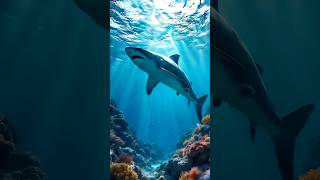 Watch out for sharks cute cutestory funny animatedstories baby [upl. by Nosam516]