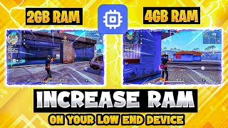 How to Increase your RAM in Low End device  Fix Lag in free fire 2GB ram [upl. by Lertnahs]