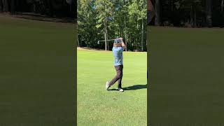 Flighted 7iron into the wind golfswing [upl. by Anerak]