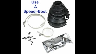 How to replace a CV Boot without removing it  FreeAutoMechanic [upl. by Fermin]