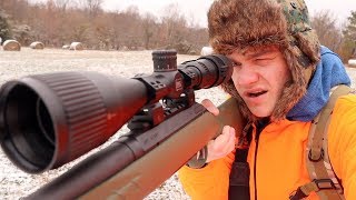 Deer Hunting Kentucky in the SNOW [upl. by Ennovart35]