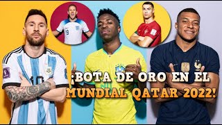 ASÍ ESTÁ la LUCHA por la BOTA de ORO en el MUNDIAL de QATAR 2022 [upl. by Messab772]