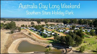 Australia Day weekend at Southern Stars including Eternity Caravans Meetup Reel [upl. by Enogitna]