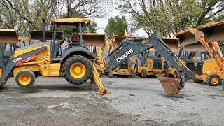 Retroexcavadora 2013 JOHN DEERE 310K 4x2 con Kit para Martillo Lector marca 5306 horas [upl. by Adnarahs724]