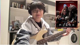 Skatt Brothers  Walk the night M3GAN OST Bass Cover 메간 춤 Ost [upl. by Anirtruc436]