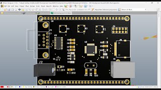 8051Devlopment board in Altium Designer 17 IC SP3232 SMD IC altium pcbengineering arduino pcb [upl. by Nommad154]