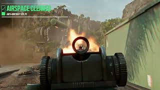 far cry 6 destroying antiaircraft cannons no commentary [upl. by Kepner]