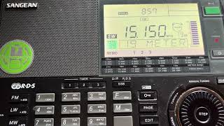 WMLK  Assemblies of Yahweh Bethel PA USA  15150kHz 12th February 2024 0858UTC [upl. by Meean]