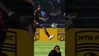 African juggling during a live match football [upl. by Tnarud]