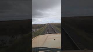 🚂 Driving a HiRail 79 Series Across Fortescue River Flooding 🌊 [upl. by Bear]