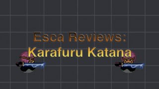 Graal Era  Reviewing The Karafuru KatanaBlack friday limited melee [upl. by Aneekas615]