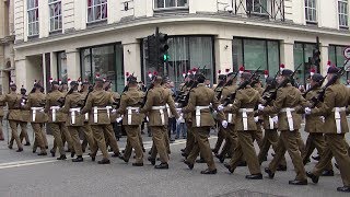 Fusiliers 50th City of London Freedom of the City Parade [upl. by Brade]