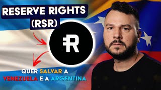 Reserve Rights RSR  O PROJETO QUE QUER SALVAR OS PAÍSES DA INFLAÇÃO [upl. by Brice]