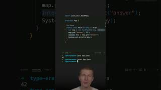 What is Type Erasure java shorts coding airhacks [upl. by Ulrikaumeko]