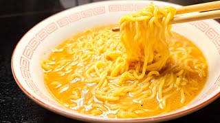 炎上覚悟で言いますが、水と調味料だけでお店レベルのラーメンスープは作れます【虚無味噌ラーメン】 [upl. by Mochun339]