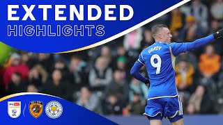 VARDY DOUBLE secures point ⏩  Hull City 2 Leicester City 2 [upl. by Timmons]