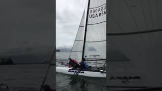 Nacra 15 first race [upl. by Yentruocal120]