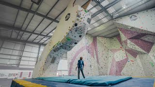 Free Soloing Highest Indoor Boulder in The UK with heart rate monitor [upl. by Aseel]