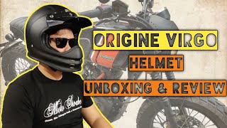 NEW ORIGINE Virgo Helmet  Unboxing and Review [upl. by Kemeny]