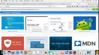 How to browse the web anonymously Change your IPAddress anonymoX firefox Os X [upl. by Ylurt]