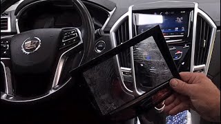 Replacing Touch Screen in a Cadillac SRX [upl. by Natalina]