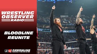 The original Bloodline reunite  WWE SmackDown  Wrestling Observer Radio [upl. by Earley]