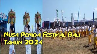 Opening Nusa Penida Festival Bali 2024 Lembongan [upl. by Shiller]