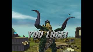 anguirus vs giganGodzilla Destroy all Monsters melee Thrashburg Included [upl. by Keriann]