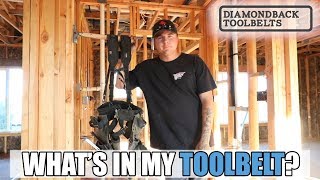 Whats In My Toolbelt Rough Framing Set Up [upl. by Hayifas]