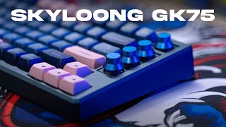 A Keyboard with 4 Knobs  Skyloong GK75 Review Teardown amp Sound Test [upl. by Questa]