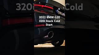 2022 BMW G20 320i Stock Cold Start automobile bmw 320 cold start [upl. by Novyat405]