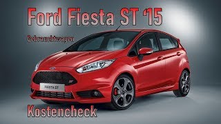 Ford Fiesta ST 2015 Unterhalt  Gebrauchtwagen [upl. by Nnylhtak]