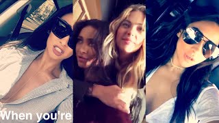 Shay Mitchell on Snapchat  Ft Ashley Benson Tyler Blackburn Troian Bellisario and Keegan Allen [upl. by Horwath]