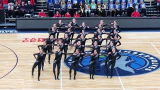 Wayzata Dance Team Kick 2018 State Finals [upl. by Enetsirhc]