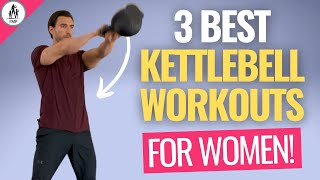 Kettlebell Workout For Women  3 Most Effective [upl. by Pine]